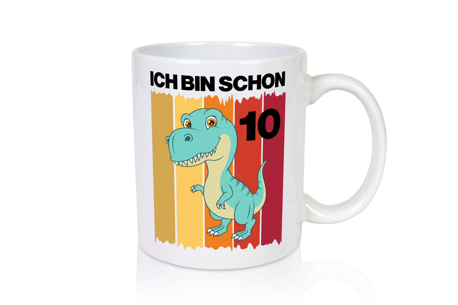 10. Geburtstag | 10 Jahre Dinosaurier Geschenk Geschenkidee lustiger Spruch