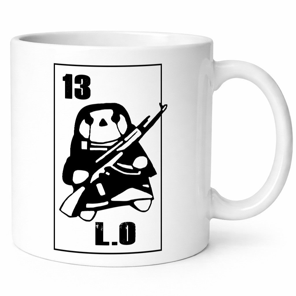 13 L.O lustiger Spruch Geschenk Humor Geschenkidee Tasse