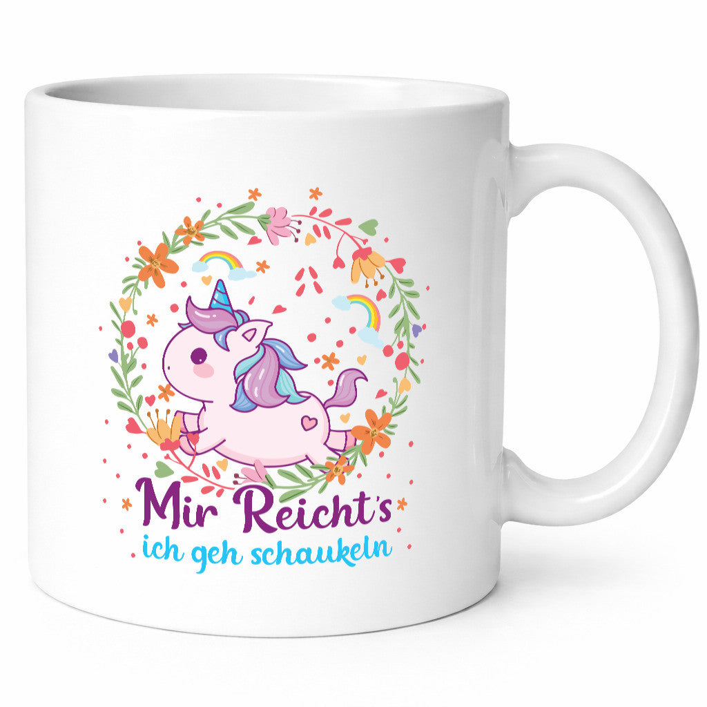 Mir reichts ich geh Schaukeln | Einhorn Einhornliebhaber lustiger Spruch