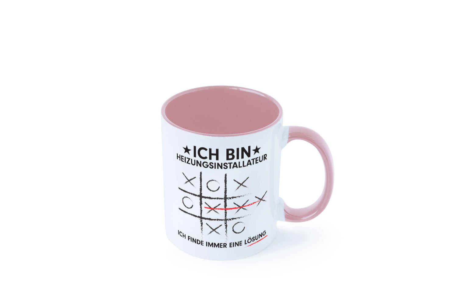 Löse Probleme: Heizungsinstallateur | Heizungsbauer Humor Geschenkidee Tasse
