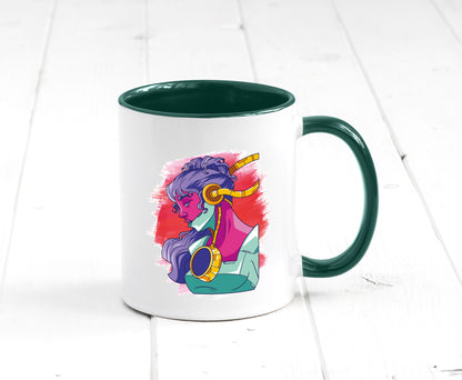 Zeichnung | Kunst Tasse Frauen Motiv cooles Design Humor Geschenkidee