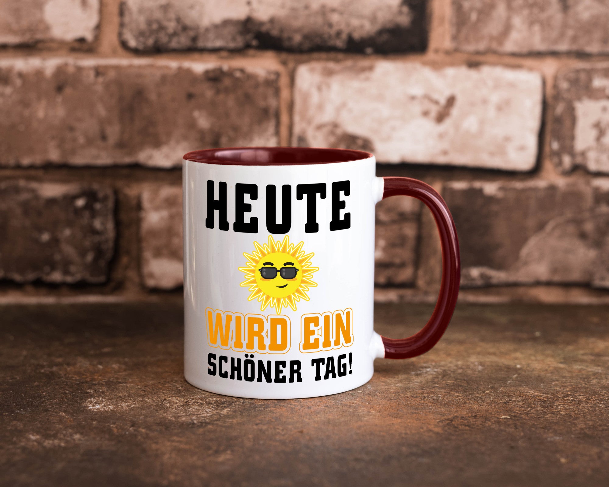 Schöner Tag Geschenk Humor Geschenkidee lustiger Spruch Tasse