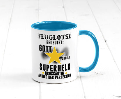 Bedeutung von Fluglotse | Flugverkehr Flughafen Geschenk Humor Geschenkidee
