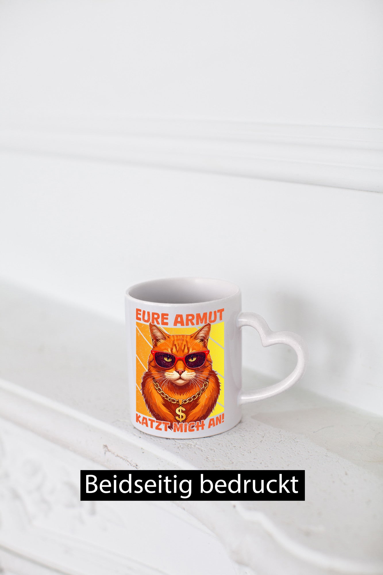 Eure Armut Katzt mich nicht | Böse Katze Humor Tierliebhaber Geschenkidee Tasse