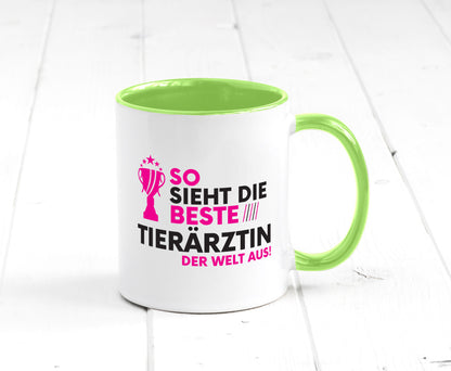 Die Weltbeste Tierärztin | Mediziner Tiermedizin lustiger Spruch Geschenk