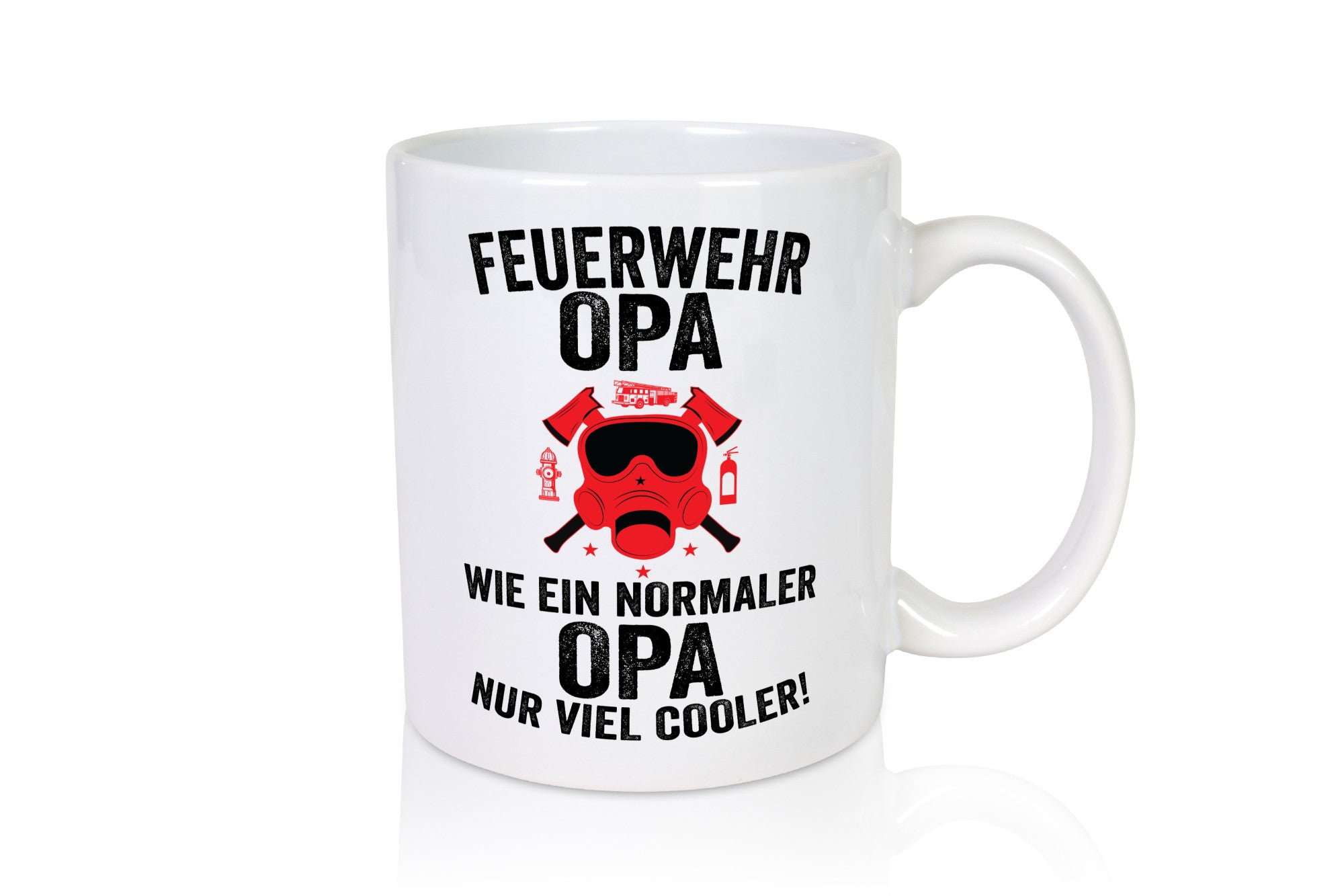 Feuerwehr Opa, normal, viel cooler | Löscher Atemmaske Humor Familie