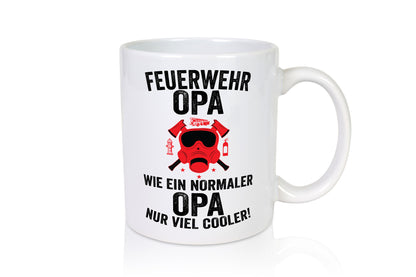 Feuerwehr Opa, normal, viel cooler | Löscher Atemmaske Humor Familie