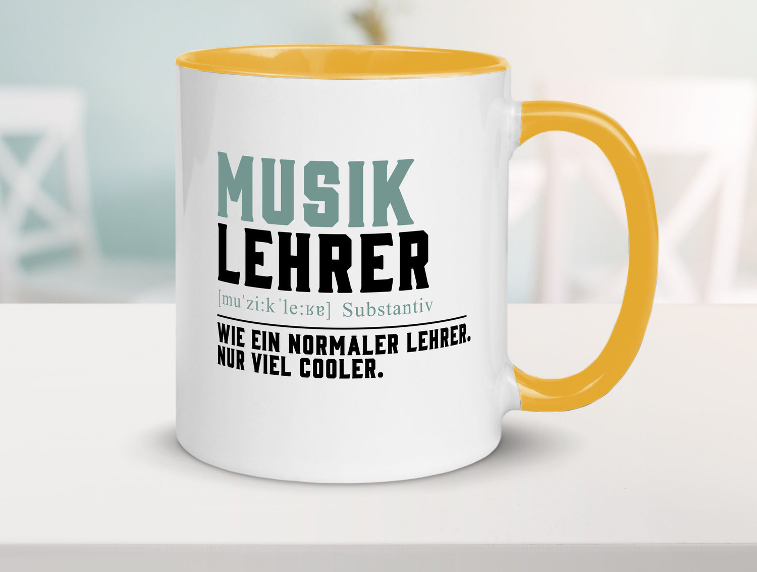 Musiklehrer | Lehrer Unterricht Lieblingslehrer Geschenkidee Humor Tasse