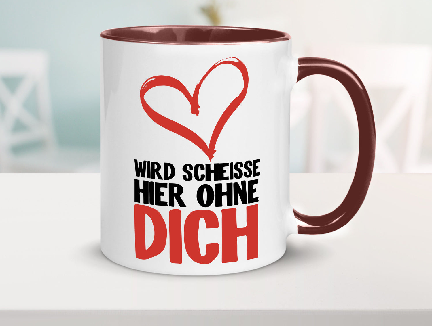 Wird Scheisse Geschenk Humor Geschenkidee lustiger Spruch Tasse