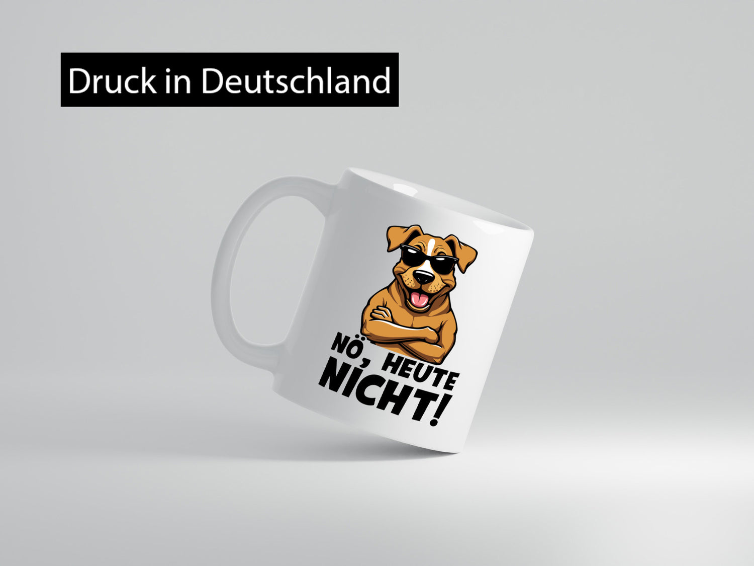 Nö Heute nicht | Hund Sturer Podenco Geschenk Tierliebhaber Humor lustiger