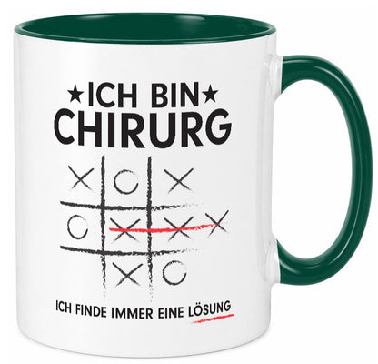 Lösung finden: Chirurg | Medizin Chirurgie v2 Geschenk Humor Geschenkidee