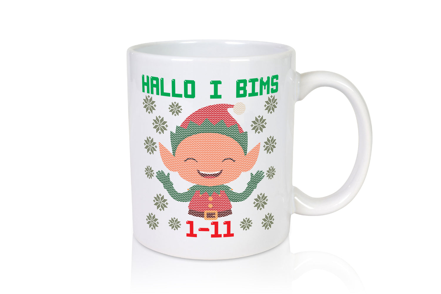 Hallo i Bims | Elfe Christmas Weihnachten lustiger Spruch Geschenk Humor