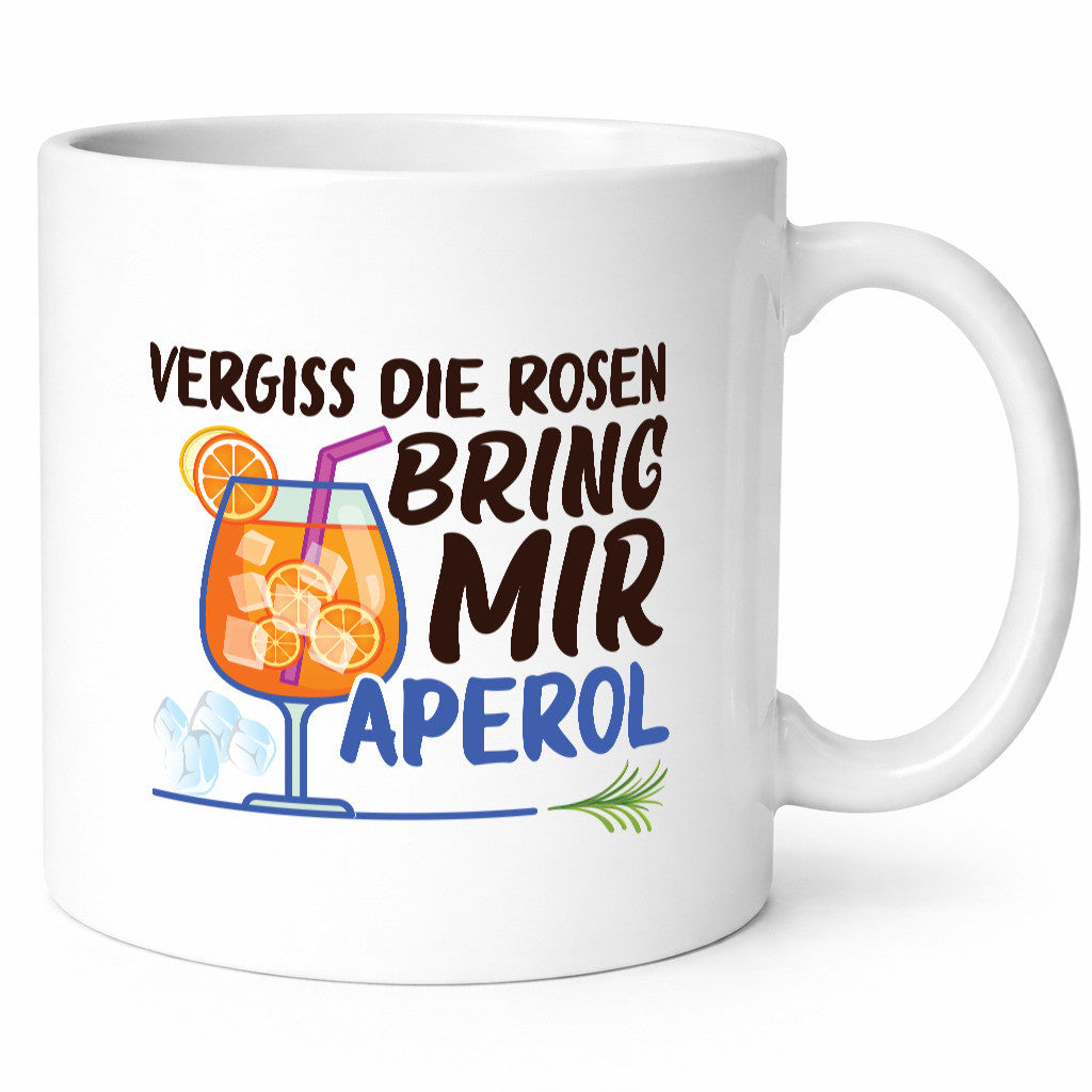 Bring mir Aperol | Rosen Paar Party Geschenkidee Humor Tasse