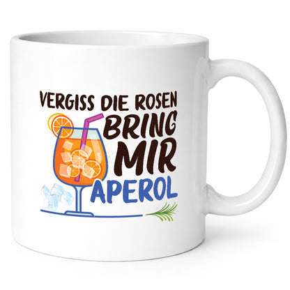 Bring mir Aperol | Rosen Paar Party Geschenkidee Humor Tasse