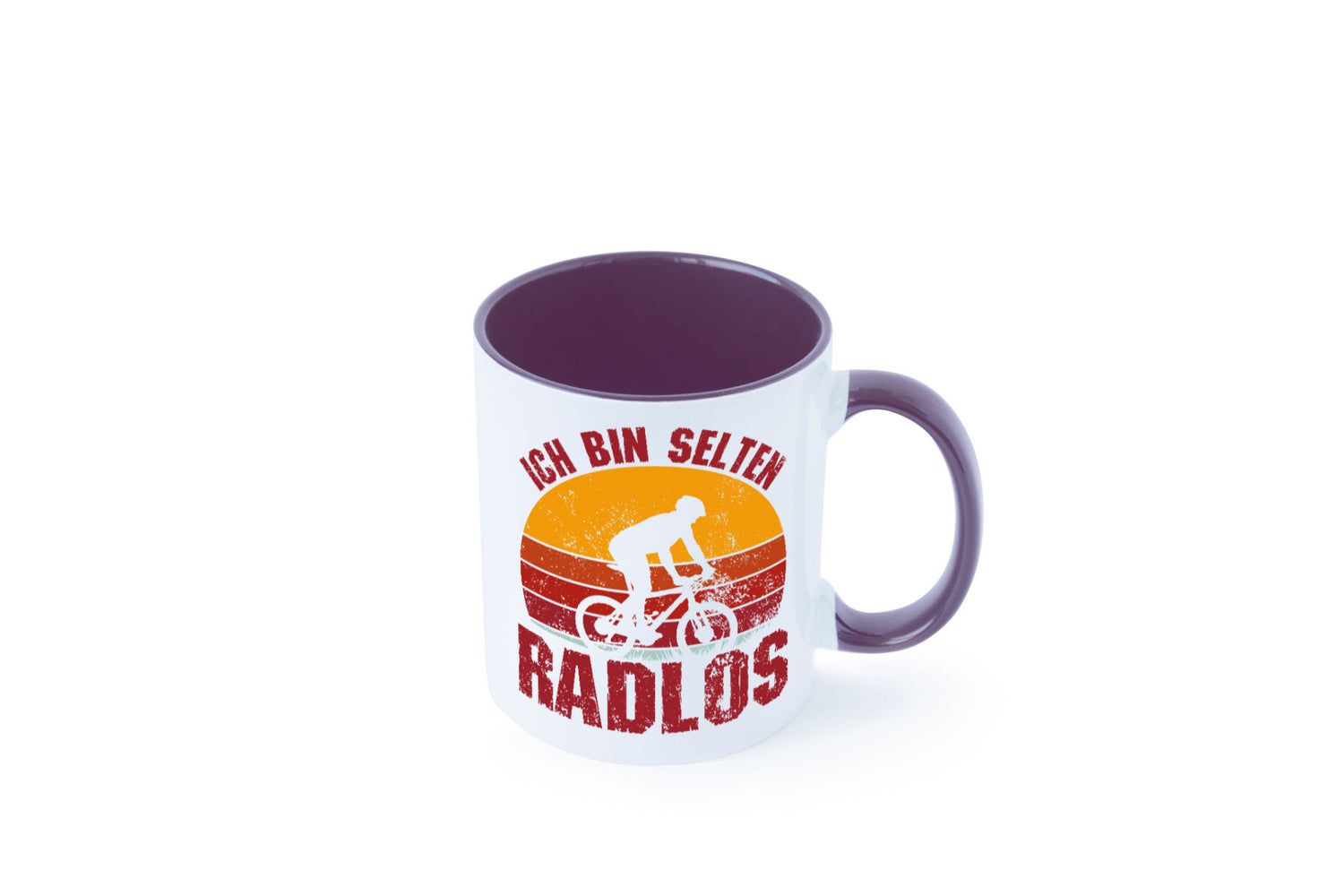 Ich bin Selten Radlos | Radfahrer Mountainbike Humor Geschenkidee Tasse