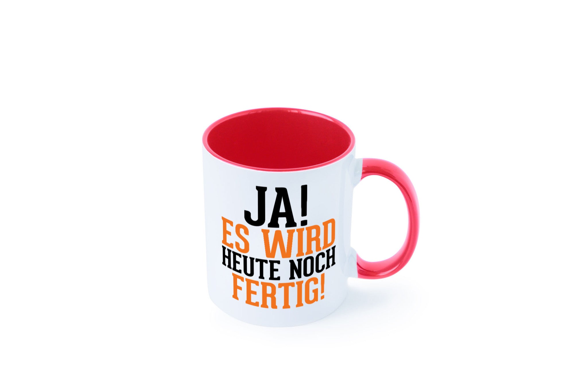 Ja es wird heute noch fertig | Arbeit Kollegen Werkstatt Humor Büro