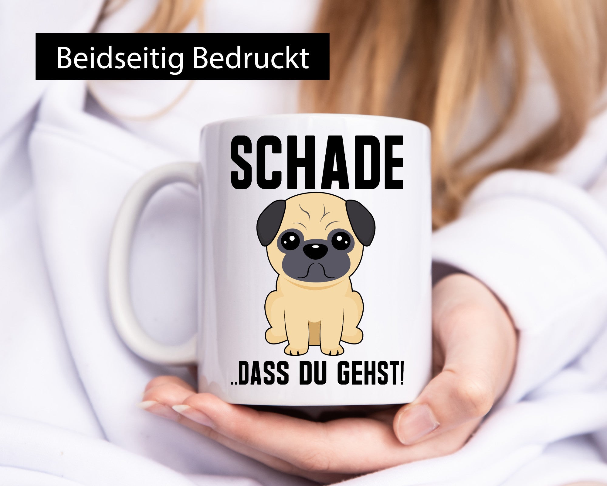 Schade das du gehst | Traurig Trauriger Hund Geschenk Tierliebhaber Humor