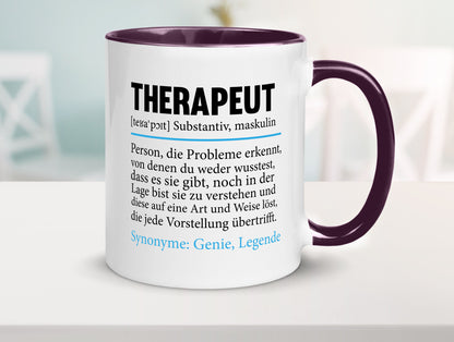 Therapeut | Psychotherapie Therapie Beruf lustig Humor Arbeit Kollegen Büro
