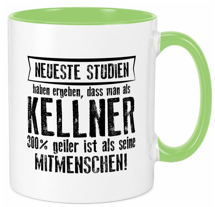 Neuste Studien: Kellner | kellnern Bedienung lustiger Spruch Geschenk Humor Tasse