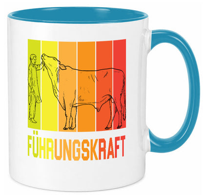 Führungskraft | Farmer Bauernhof lustig Humor Geschenkidee Geschenk Tasse