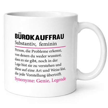 Bürokauffrau | Beruf Humor Büro Kauffrau lustiger Spruch Geschenk Arbeit