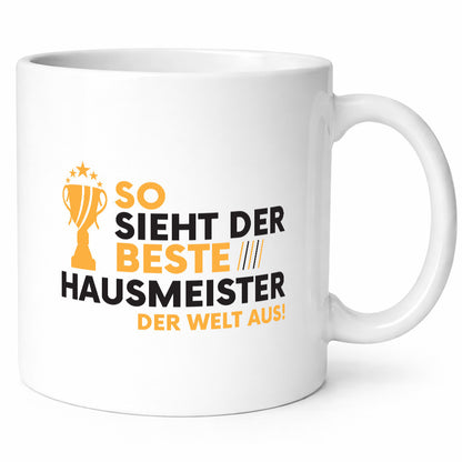 Der Weltbeste Hausmeister | Hauswart Humor Geschenkidee Tasse