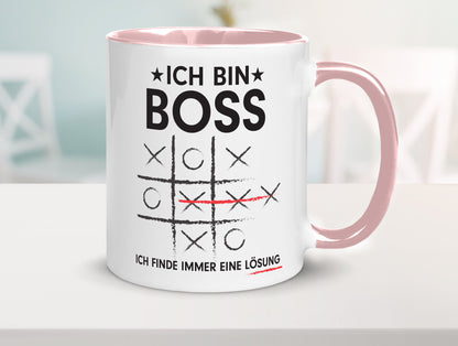 Lösung finden: Boss | Führungskraft Vorgesetzter v2 lustig Humor Geschenkidee