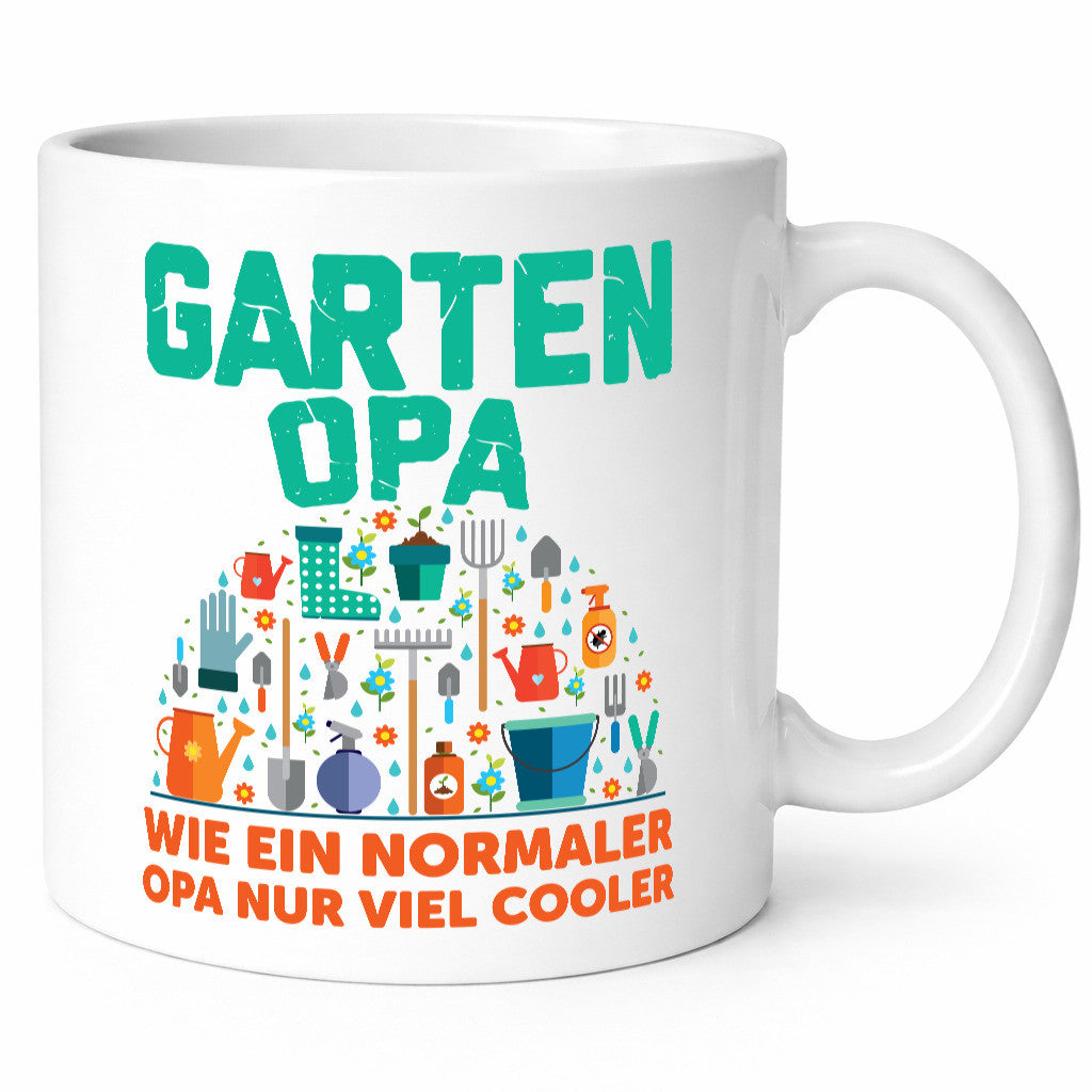 Garten Opa | Cooler Gärtner Humor Familie Geschenkidee Tasse
