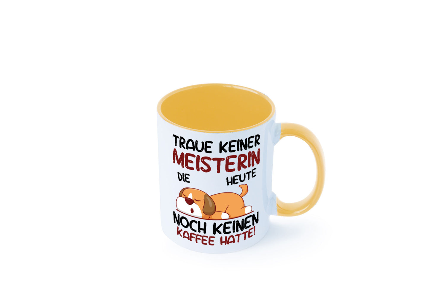 Traue keiner Meisterin | Meisterbrief Geschenkidee Humor Tasse