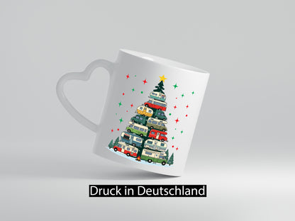 Camper | Camping Weihnachten Fahrzeuge Baumlichter v2 lustig Humor Geschenkidee