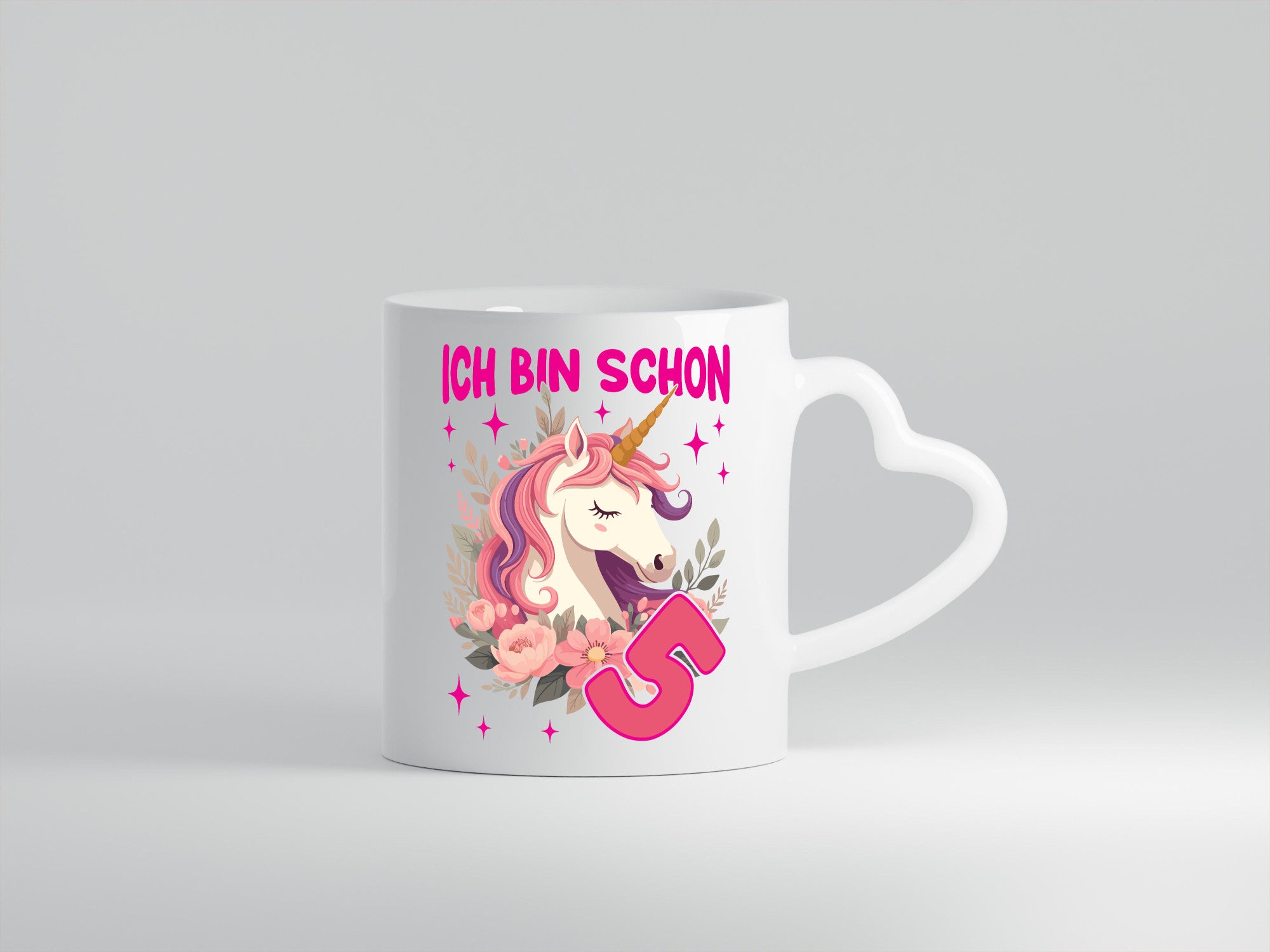 5. Geburtstag | 5 Jahre Einhorn Mädchen Humor Geschenkidee Tasse