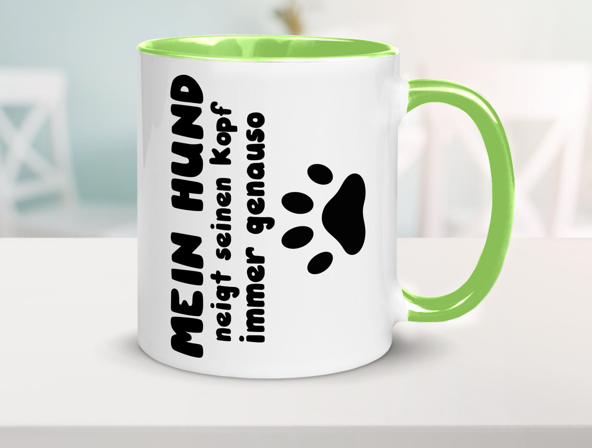 Mein Hund | lustige Tasse Hundebesitzer Humor lustiger Spruch Geschenk