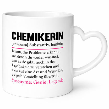Chemikerin | Chemie Labor Beruf Wissenschaft Geschenk Arbeit Kollegen Büro