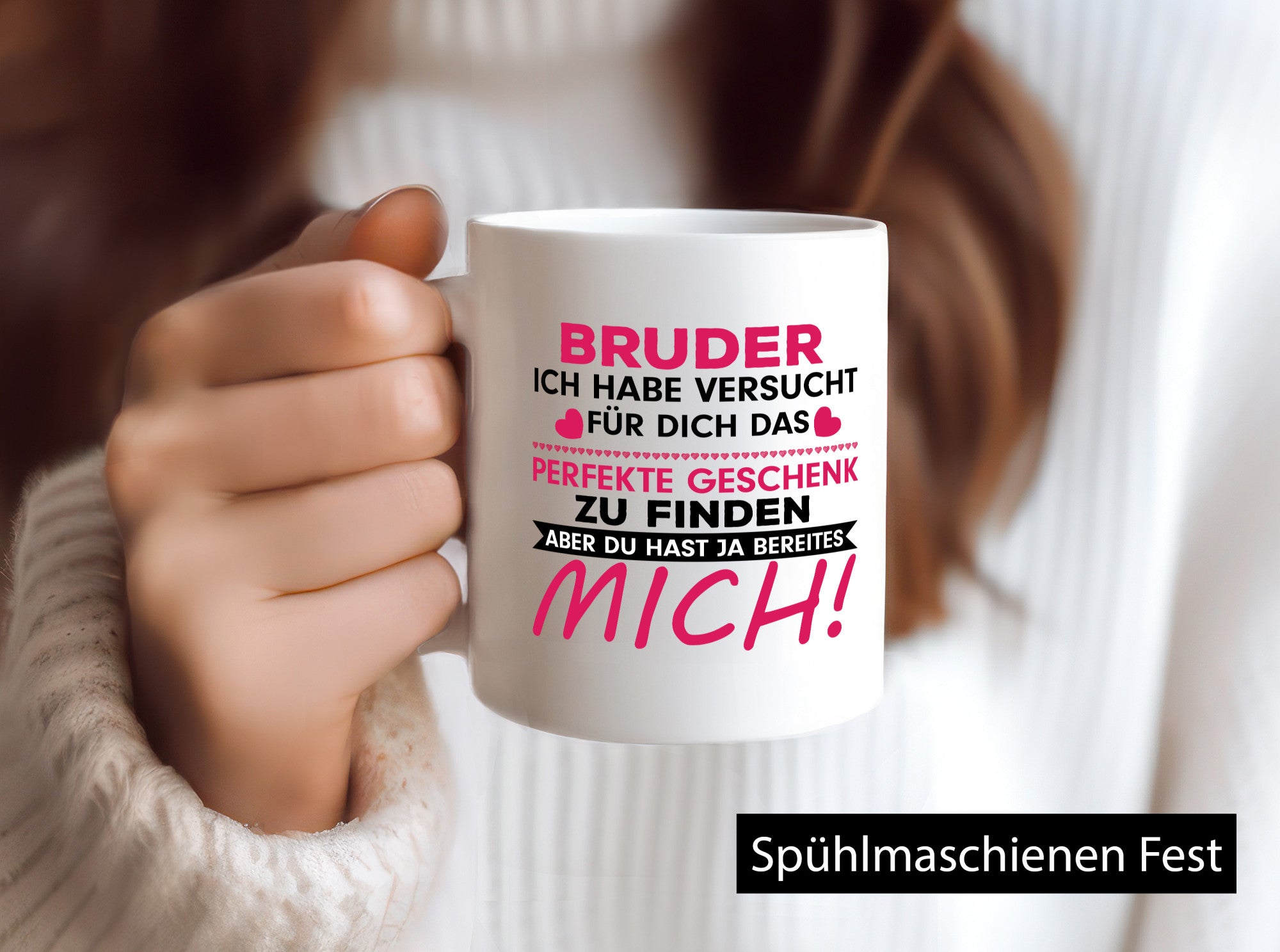 Bester Bruder Geschenk Humor Geschenkidee lustiger Spruch Tasse
