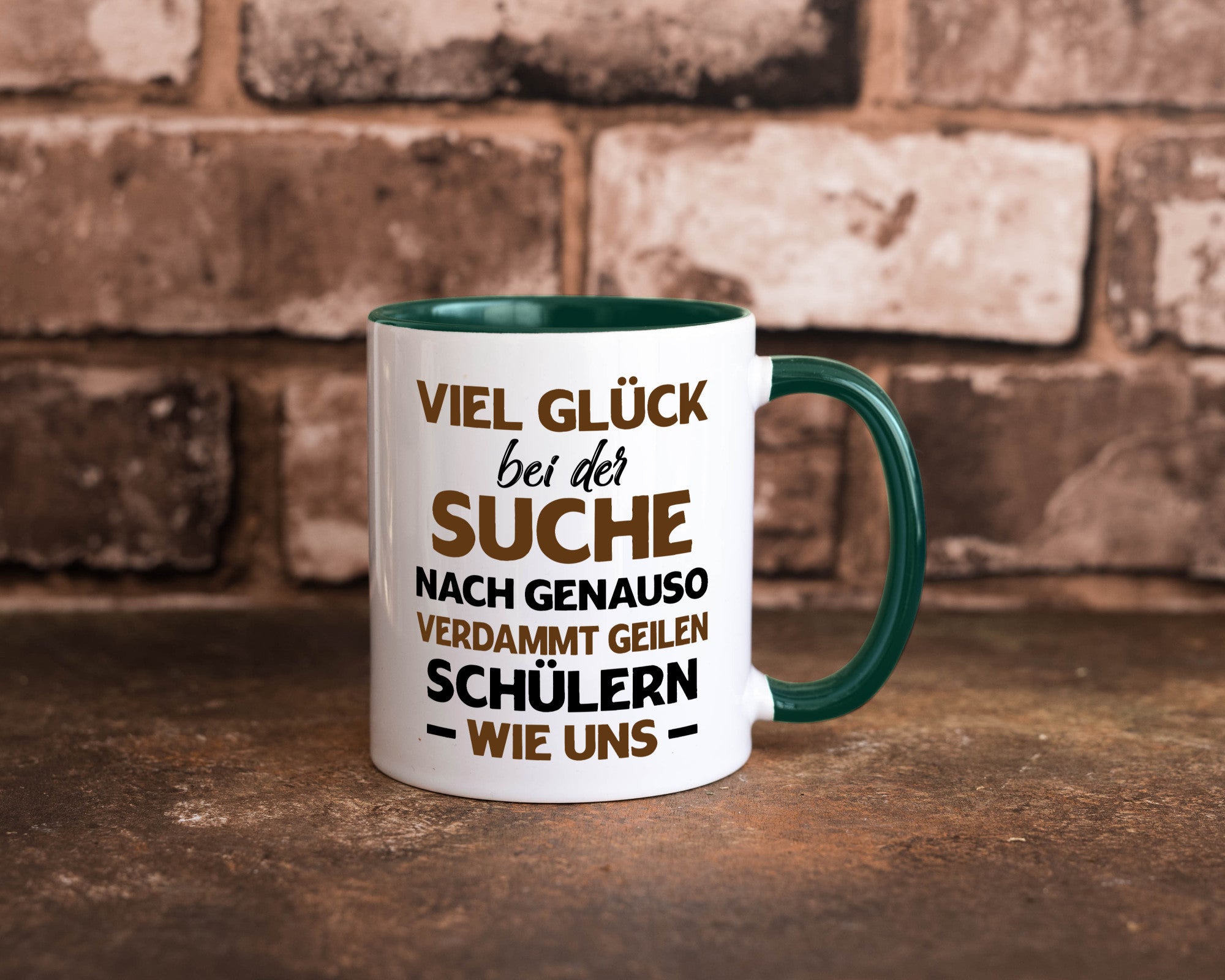 Viel glück | Geile schüler Schule Beste Lehrerin lustig Humor Geschenkidee