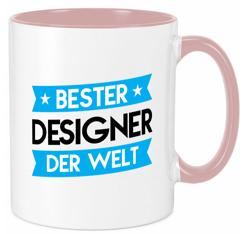 Bester Designer Beruf | Mode Geschenk Arbeit Kollegen Büro lustiger Spruch Tasse