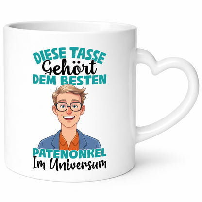 Im Universum: Patenonkel | Bester Onkel Geschenkidee Humor Tasse