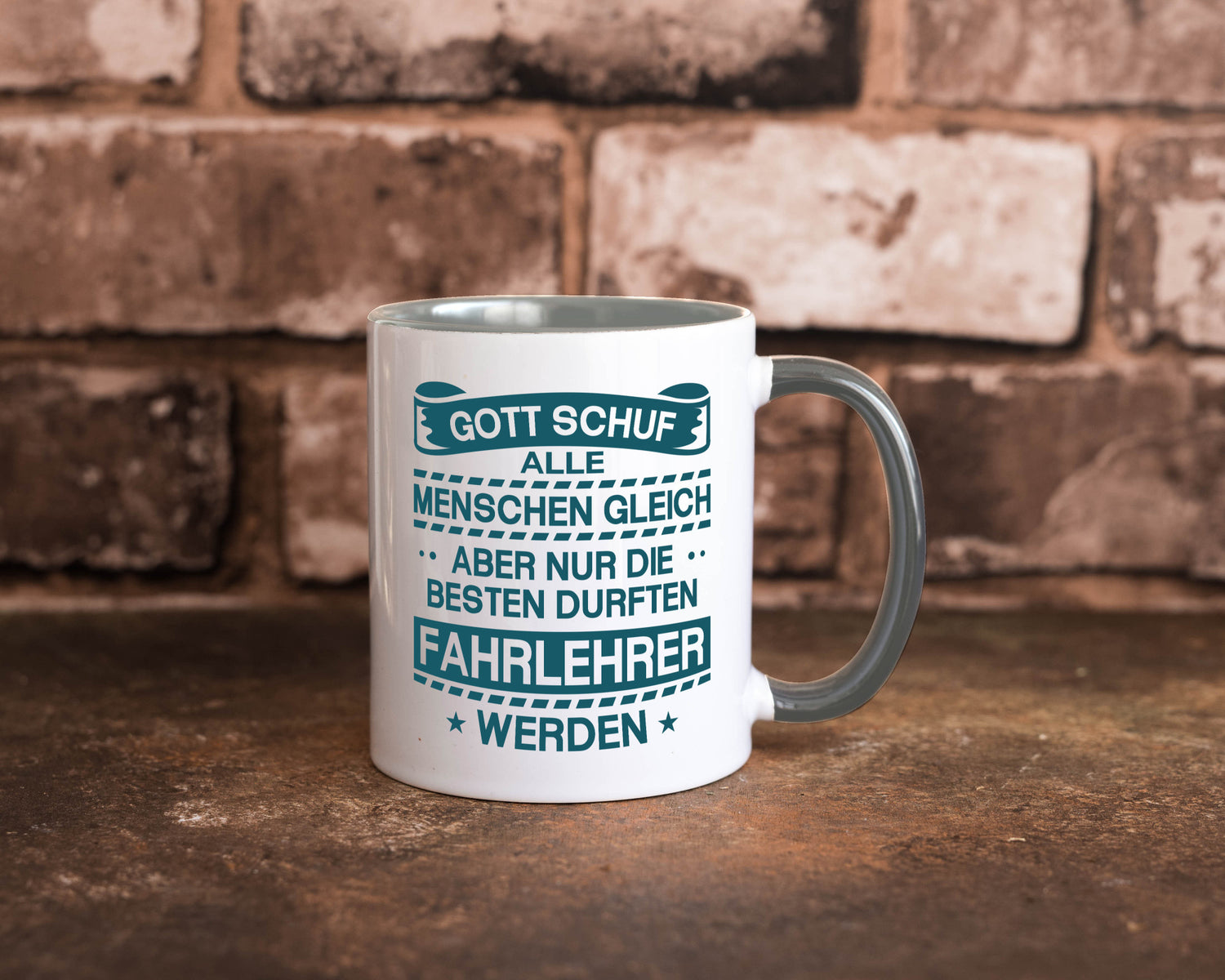 Alle Menschen gleich, die Besten sind Fahrlehrer | Sterne Humor Geschenkidee