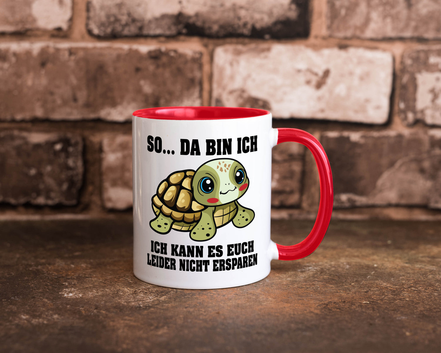 So da bin ich, ich kann es euch leider nicht ersparen Geschenk Humor