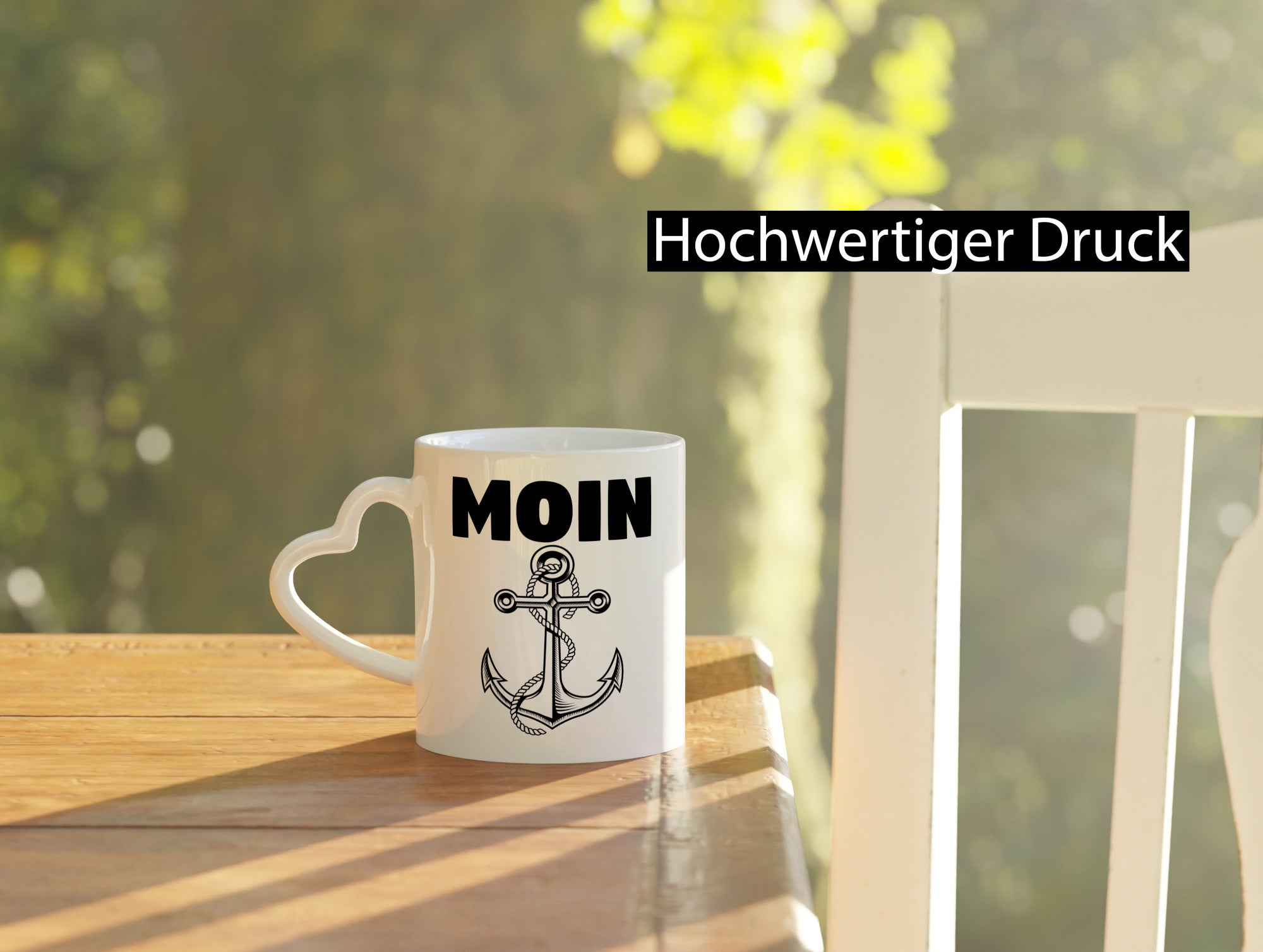 Moin Anker | Norddeutschland Tasse Norddeutscher Humor Geschenkidee