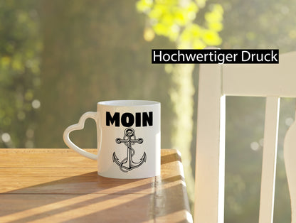 Moin Anker | Norddeutschland Tasse Norddeutscher Humor Geschenkidee