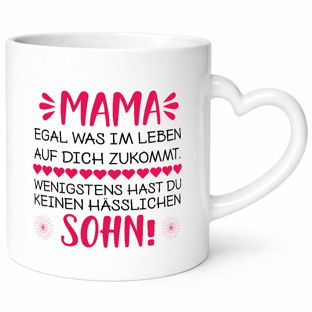 Mama Sohn | Spruch Tasse lustiger Muttertag lustig Familie Geschenkidee Geschenk