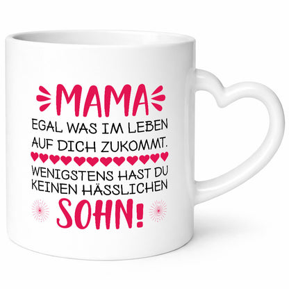 Mama Sohn | Spruch Tasse lustiger Muttertag lustig Familie Geschenkidee Geschenk