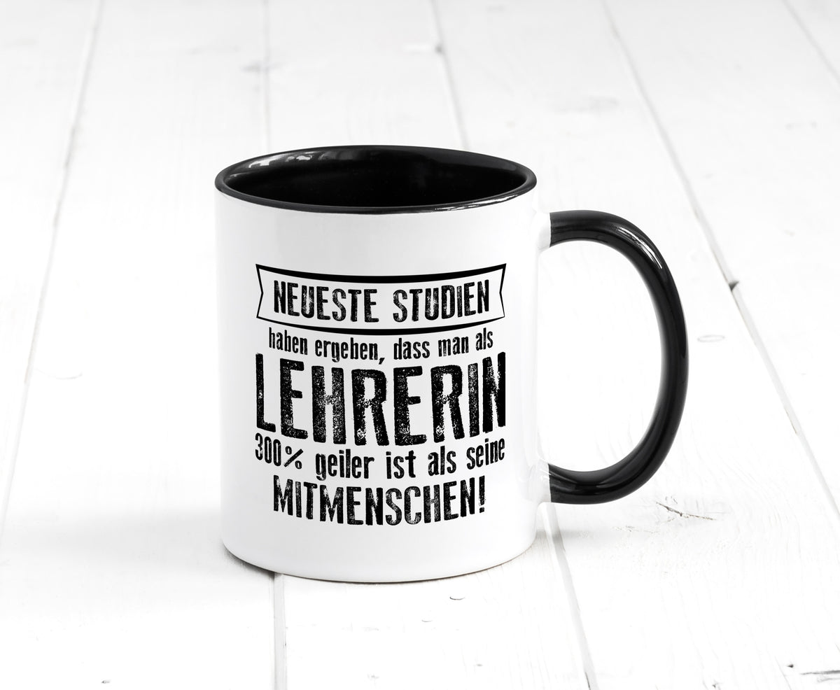 Neuste Studien: Lehrerin | Schule Beruf Schüler Humor Arbeit Kollegen Büro Tasse