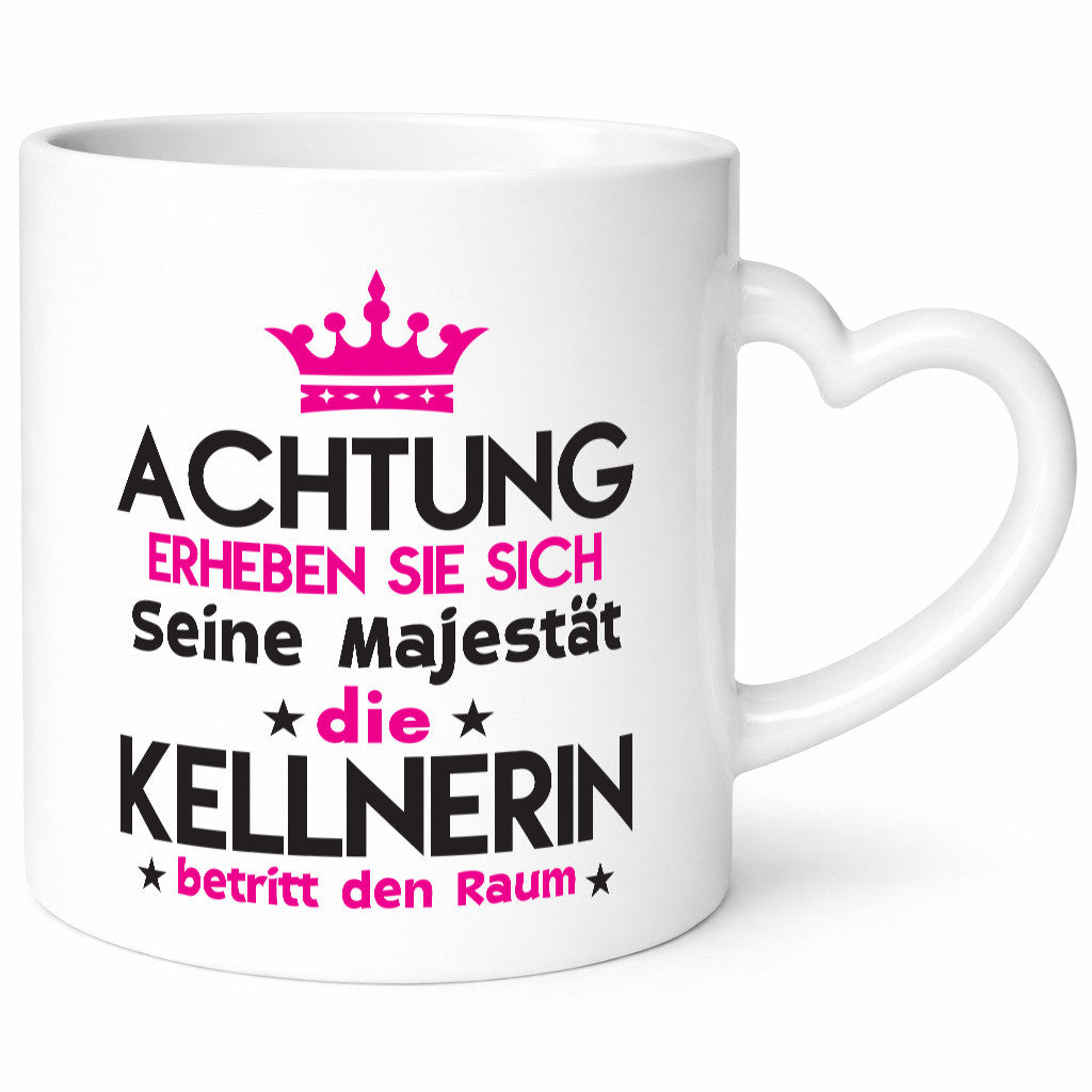 Seine Majestät Kellnerin | Beruf kellnern Bedienung lustiger Spruch Geschenk