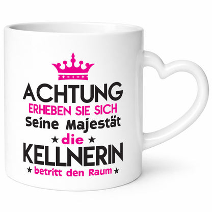 Seine Majestät Kellnerin | Beruf kellnern Bedienung lustiger Spruch Geschenk