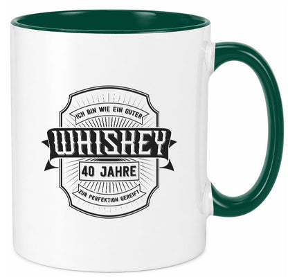 Guter Whisher | 40 Jahre Emblem lustiger Spruch Geschenk Humor Geschenkidee Tasse