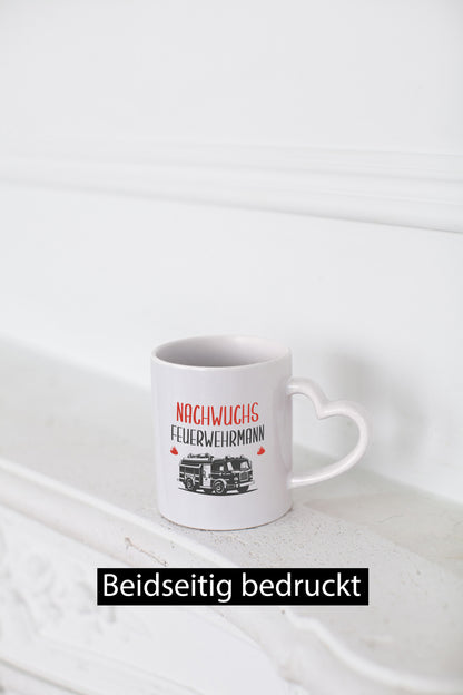 Nachwuchs Feuerwehrmann | Kind mag Feuerwehr Humor Geschenkidee Tasse