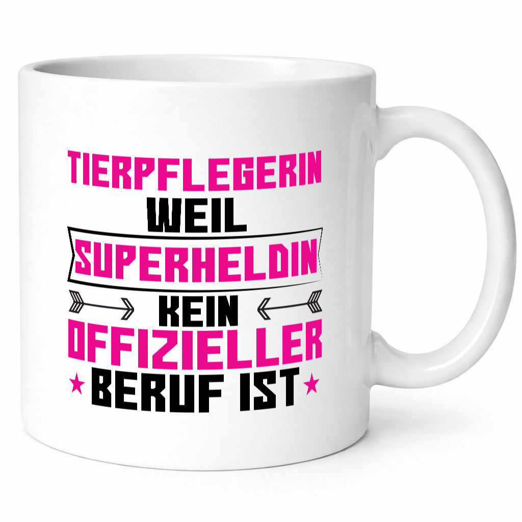 Superheldin Tierpflegerin | Pflegeberuf Tierheim Geschenkidee Arbeit Kollegen
