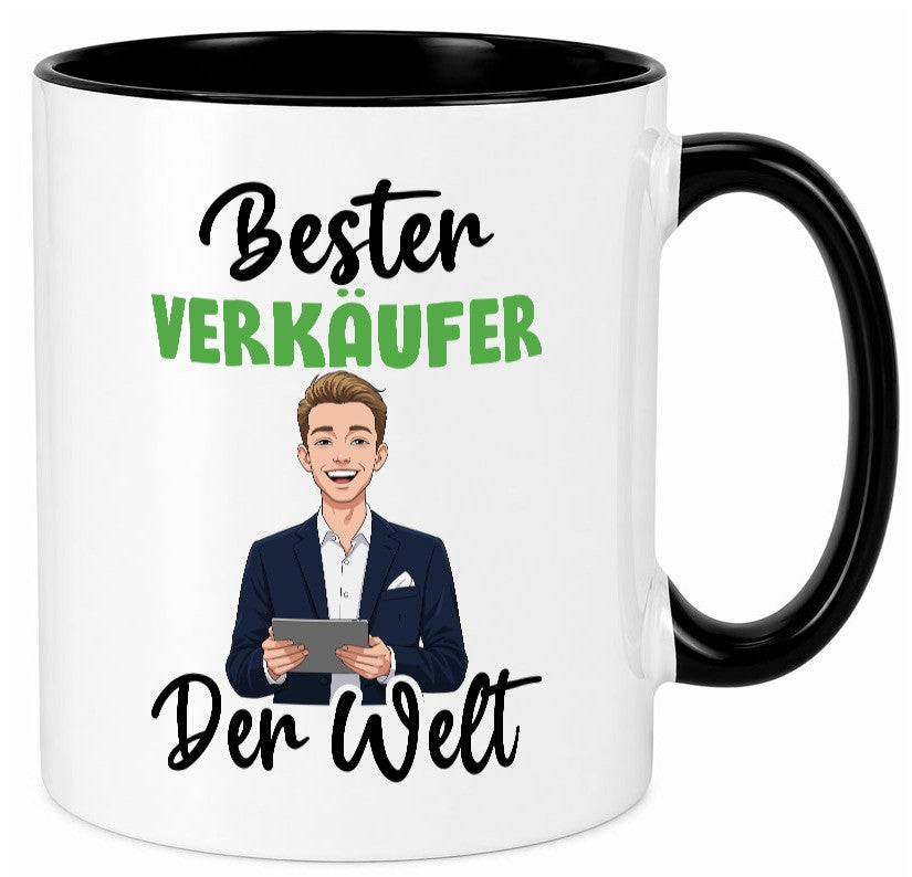 Bester Verkäufer | Kollege Verkaufsjob v2 Geschenkidee Arbeit Kollegen Büro Tasse